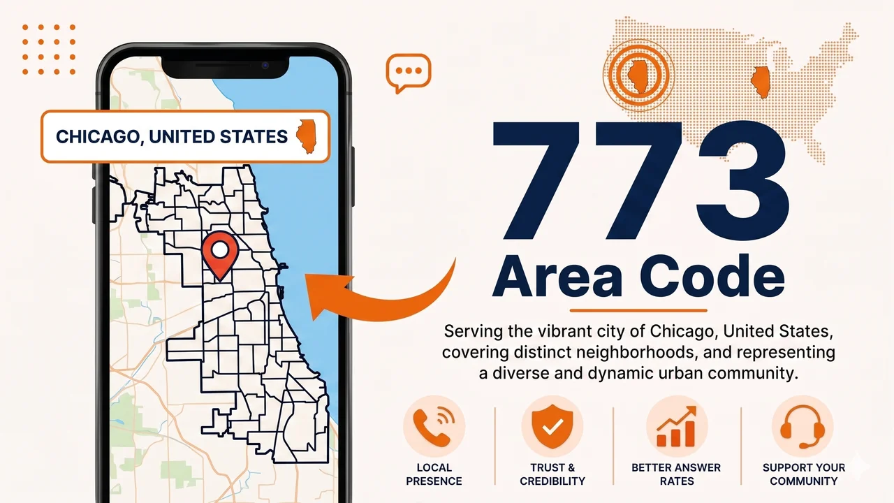 773 Area Code Chicago Banner