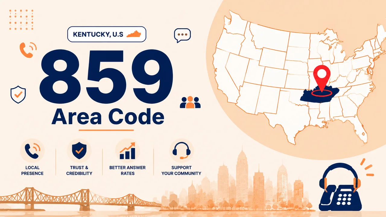 859 Area Code Kentucky Banner 2